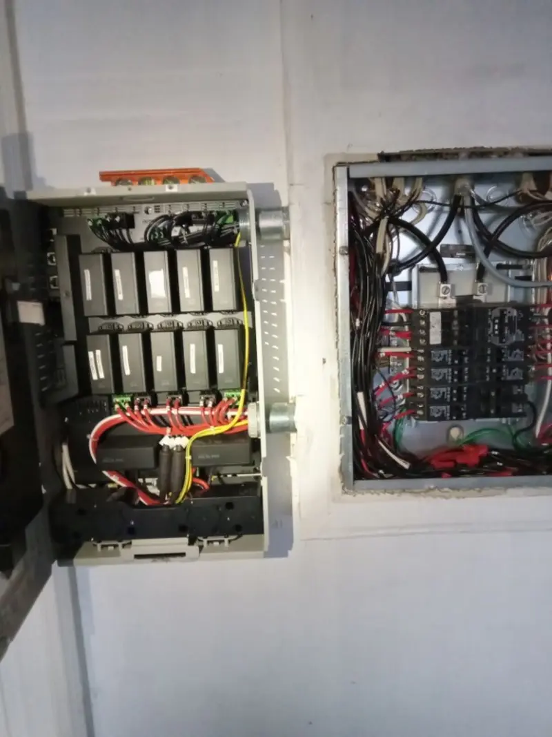 Electrical panel upgrade completed for Electrical Inspection in Winona Lake
